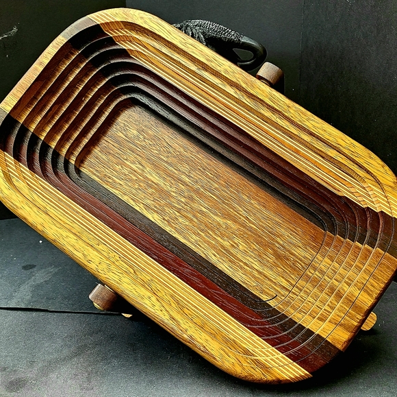 Hand-made Wooden Bowl - Picture 3 of 4